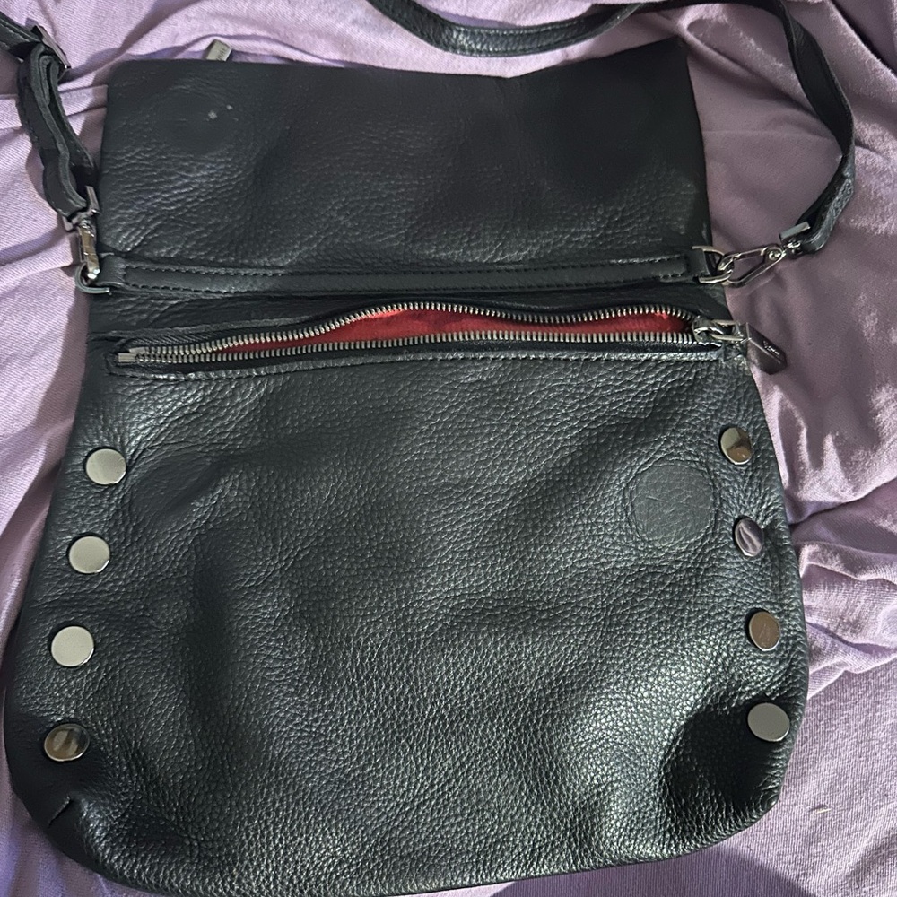 Hammitt black leather crossbody - Picture 3 of 4